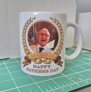 Happy Fathers Day No1 Dad 11oz Mug