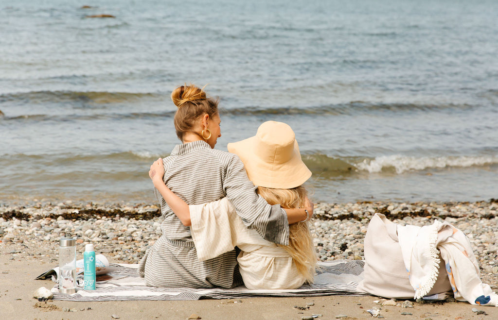 Agata Bienias Kalosophie Owner and Founder with her Daughter Cassia Rose