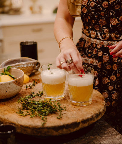 Make This: Angela O'Brien's Holiday Whisky Sours