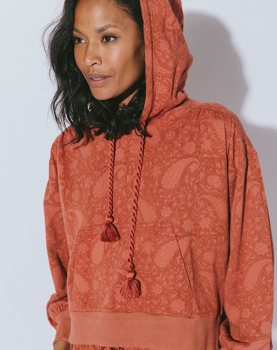 Jaidev Pullover Hoodie | Sienna Paisley