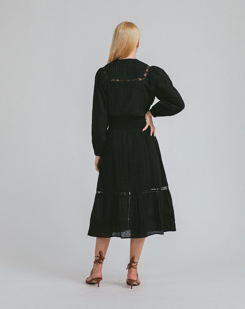 Kamela Midi Dress | Black