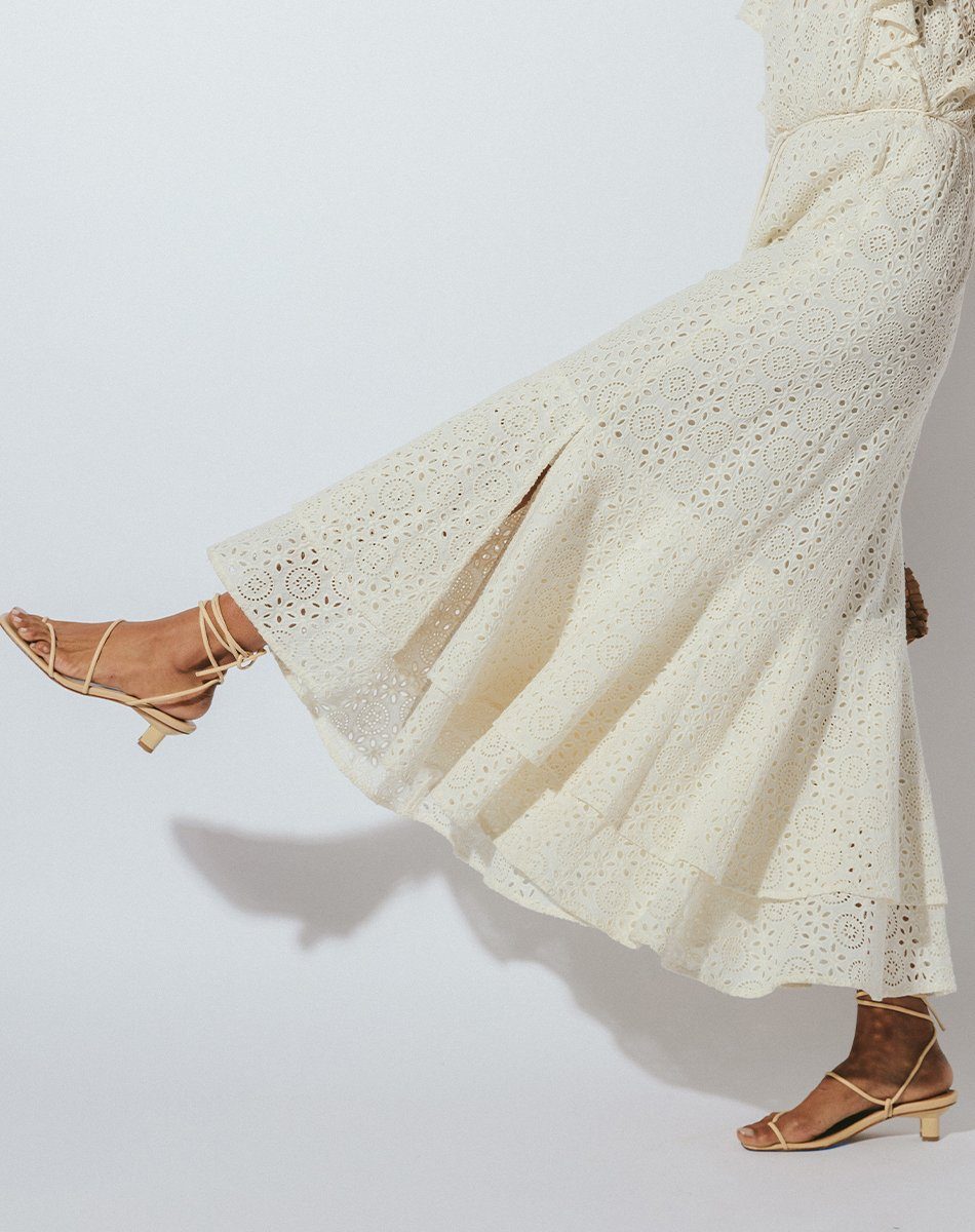Karina Ankle Dress | Cream
