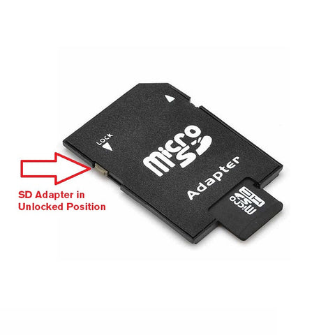 SD Card Adapter Lock