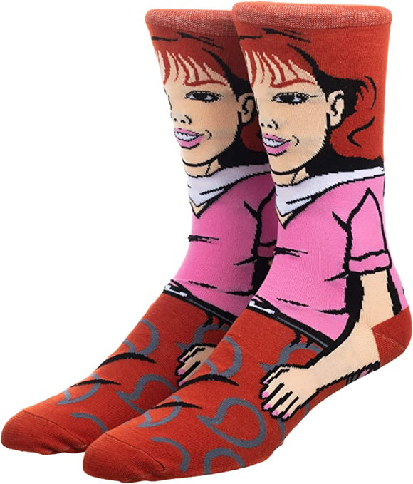 The Breakfast Club Claire 360 Character Crew Socks