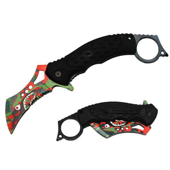 Wholesale Distributor Spring Assisted Pocket Knives Duck