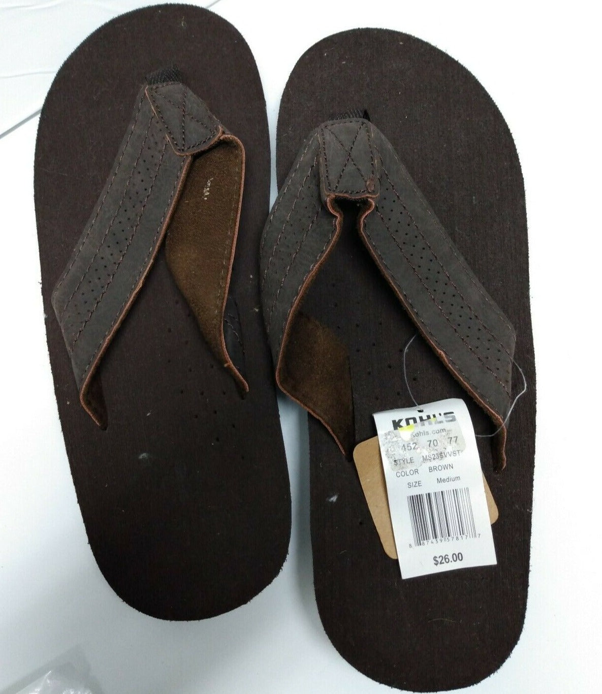 stone flip flops