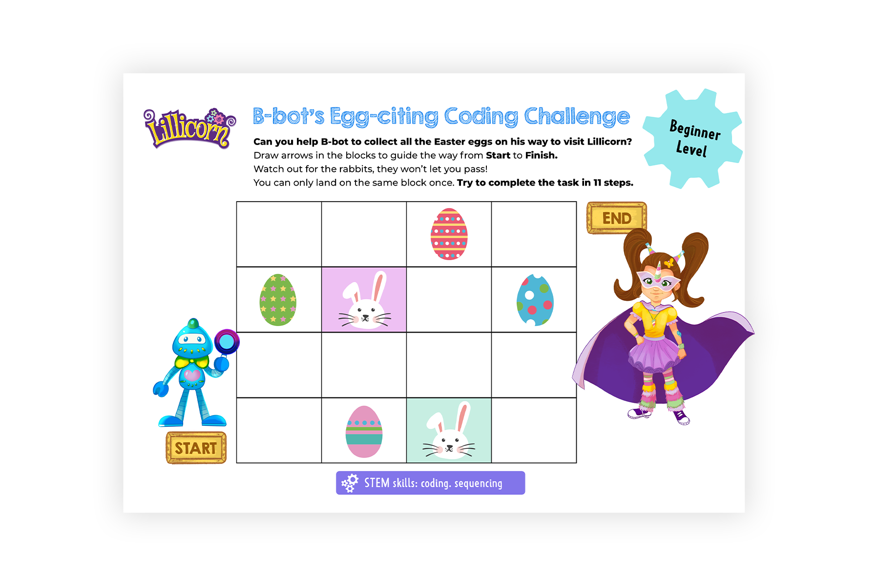 B-bot's Egg-citing Coding Challenge - Beginners