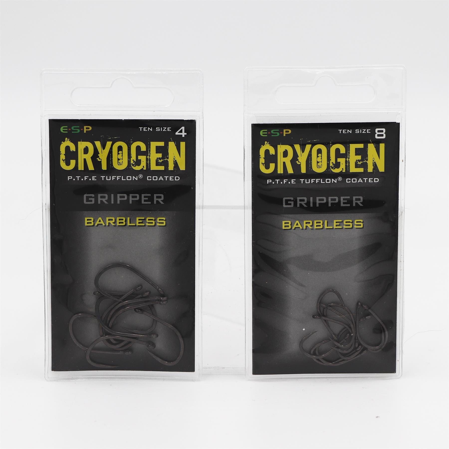 ESP Cryogen Gripper Barbed Hooks - Size 8 - Rods and Lines