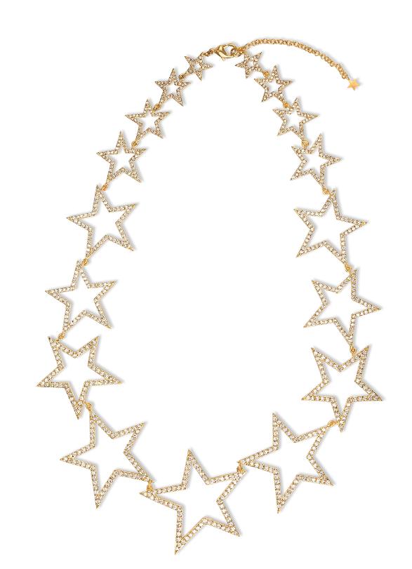 Luminous Pave Star Necklace | Crystal Streets Jewelry