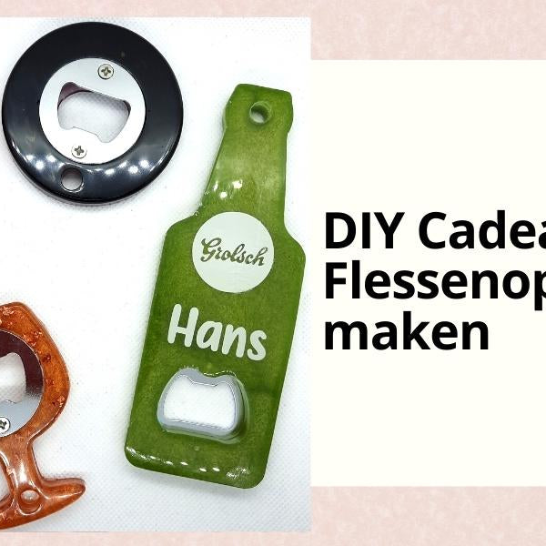 Staren Klacht longontsteking DIY Cadeau Tip! Flessenopener maken met epoxyhars | itsOkay.nl