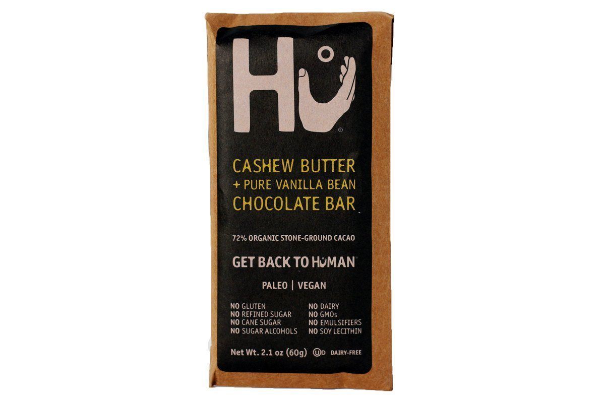 Cashew Butter Vanilla Dark Chocolate Bar By Hu Kitchen Barefoot Provisions