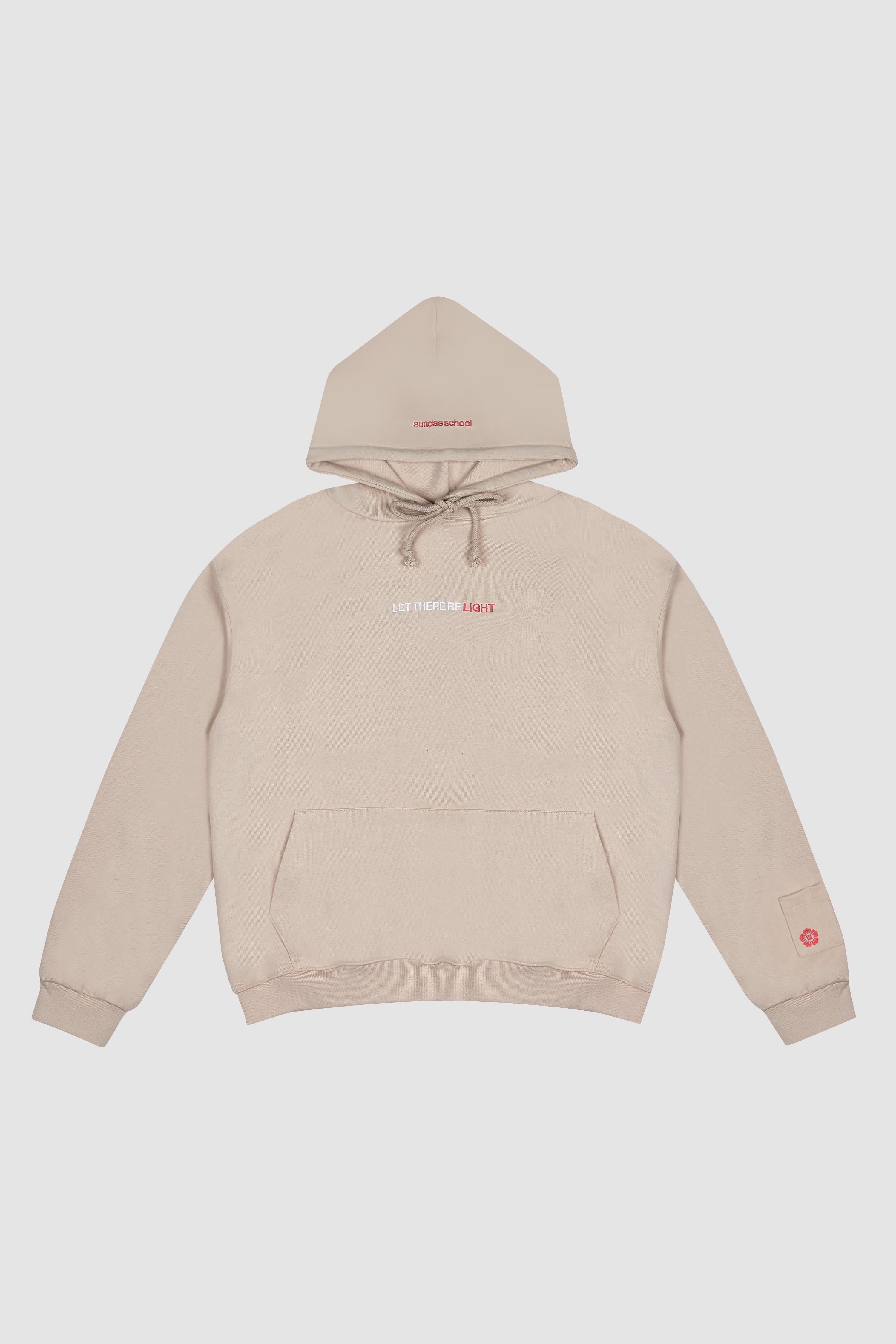 light tan hoodie