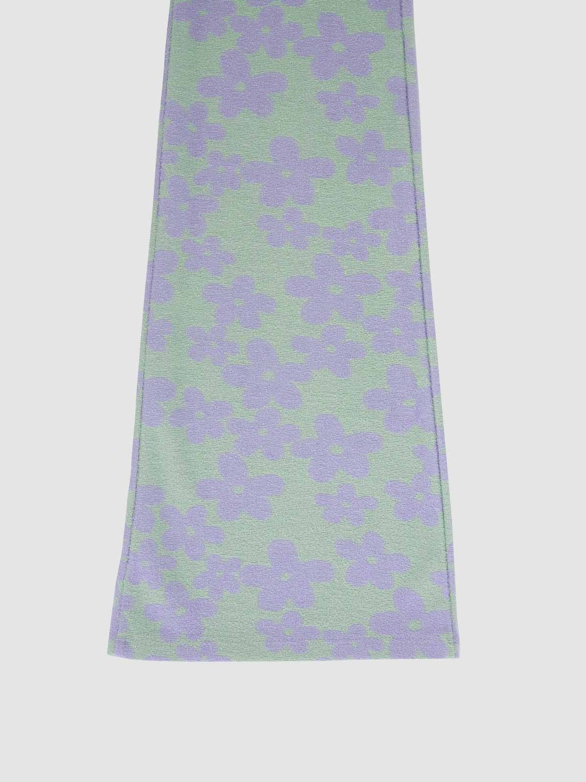 Photo of Mint Lavender Flower Bomb Terry Pant, number 2