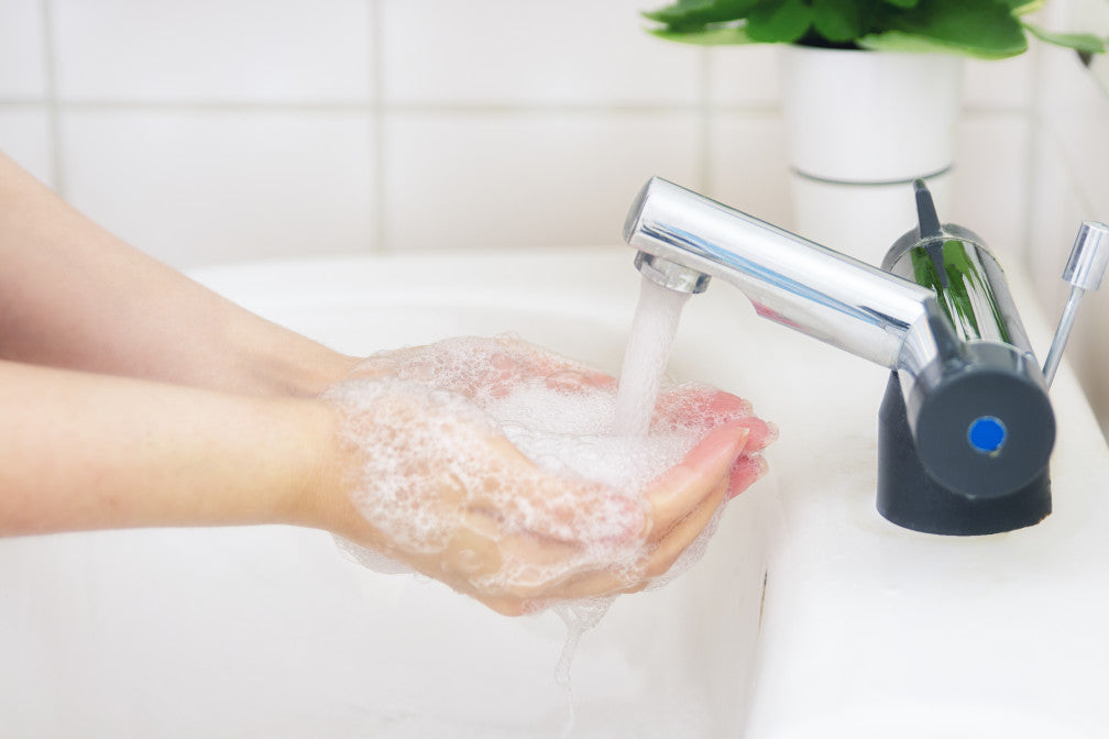 Washing Hands with Soap