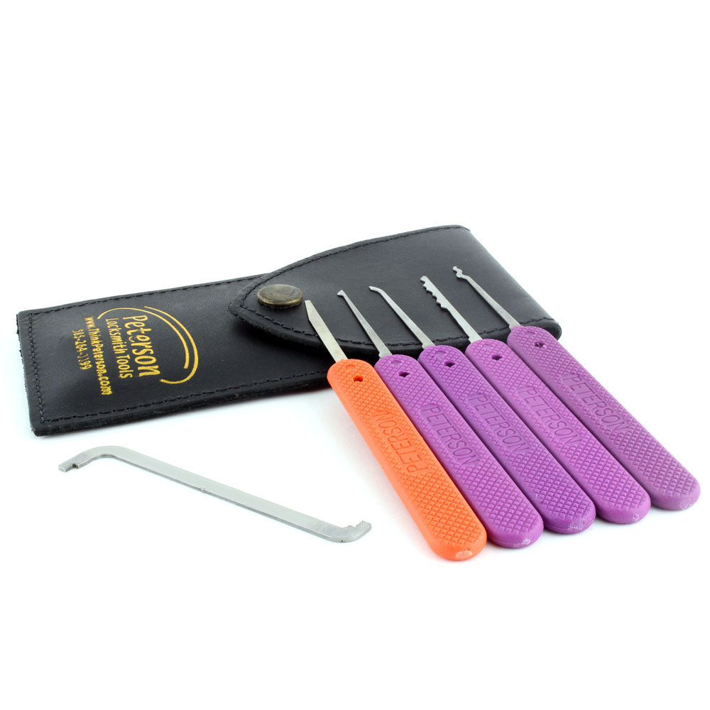 Peterson's BREACHER 0.018 Gauge Pro Euro Lock Pick Set