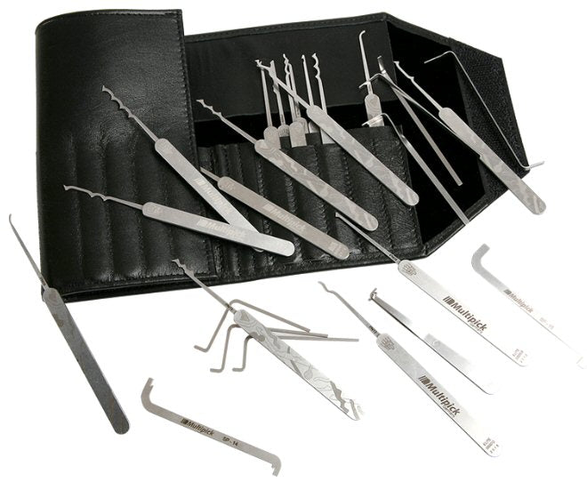 MULTIPICK Elite 12 Professional Lock Pick Set - [12 Pieces