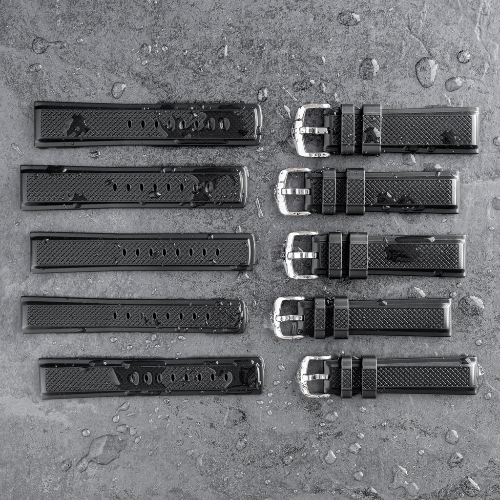 Closer Look: HIRSCH Accent Rubber watch strap | WatchUSeek Watch