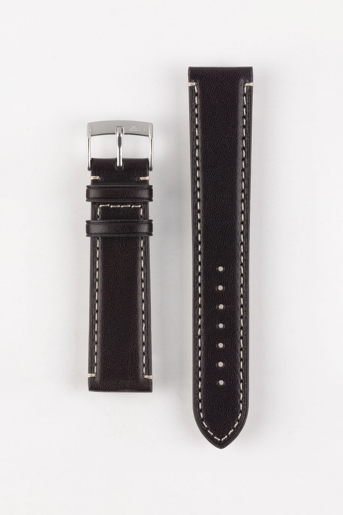 Morellato Leather Watch Strap in Gold Brown | WO UK