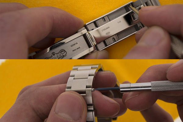 how to remove cartier watch bracelet