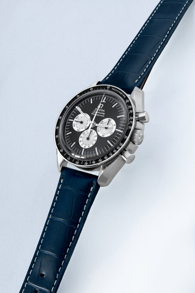 speedmaster blue strap