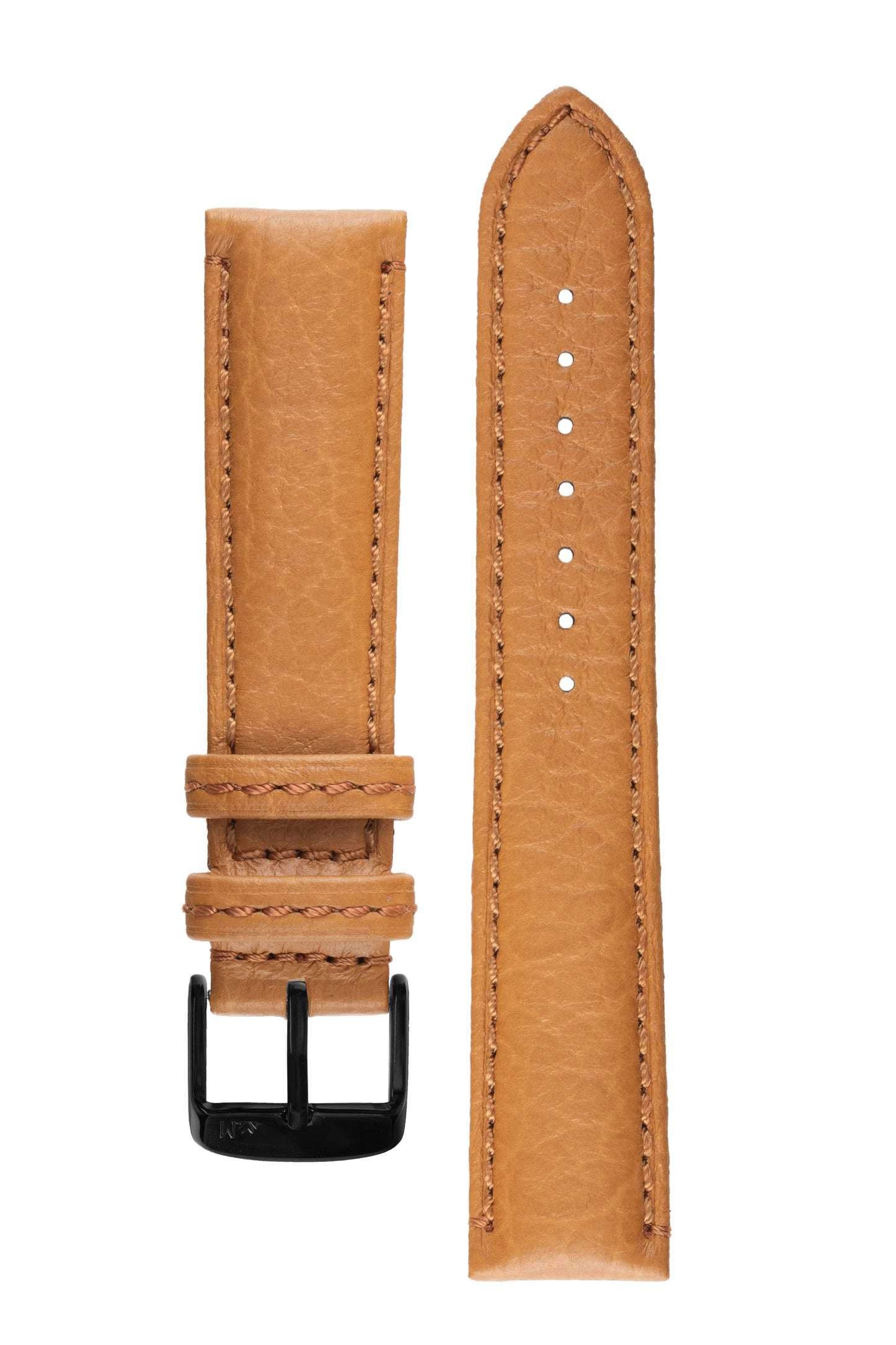 Load image into Gallery viewer, Morellato TINTORETTO Genuine Deerskin Leather Watch Strap in HONEY
