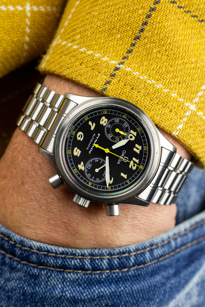 OMEGA Dynamic III Chronograph Watch (1997) - 5240.50.00 - Black Dial