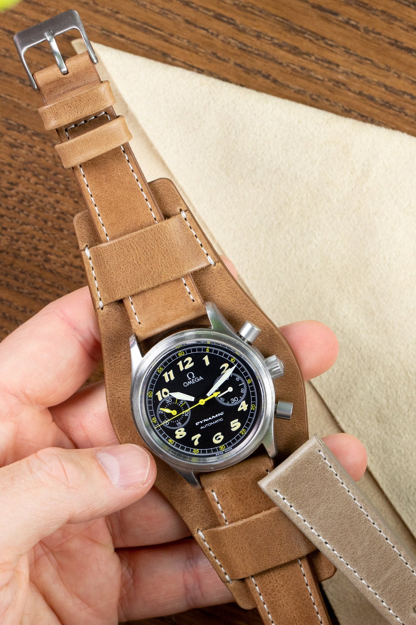 Pebro Bund Strap | Vintage Leather Watch Strap | WO