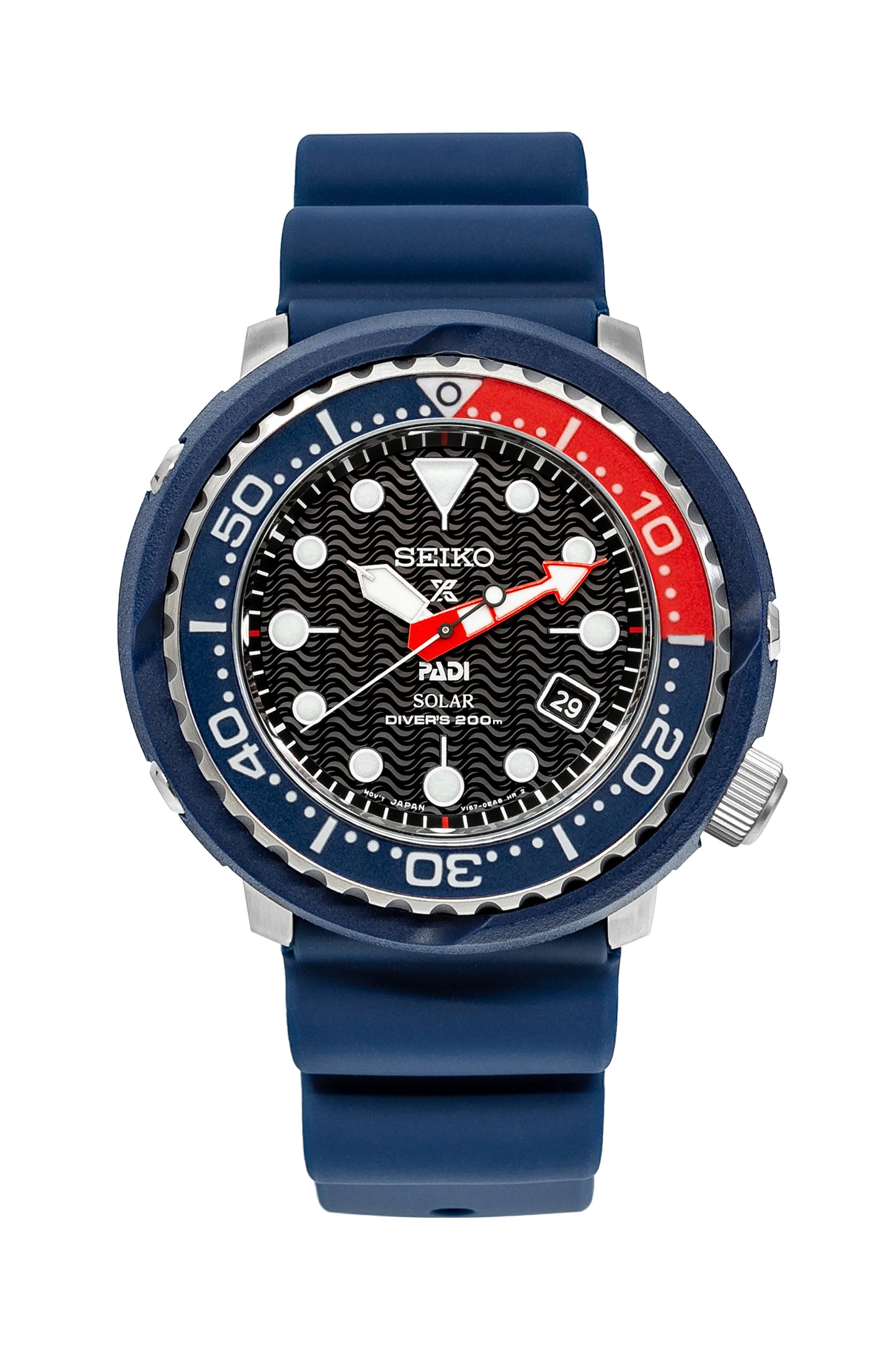 SEIKO SNE499P1 Prospex PADI Solar Men's Diver Watch – Black Dial