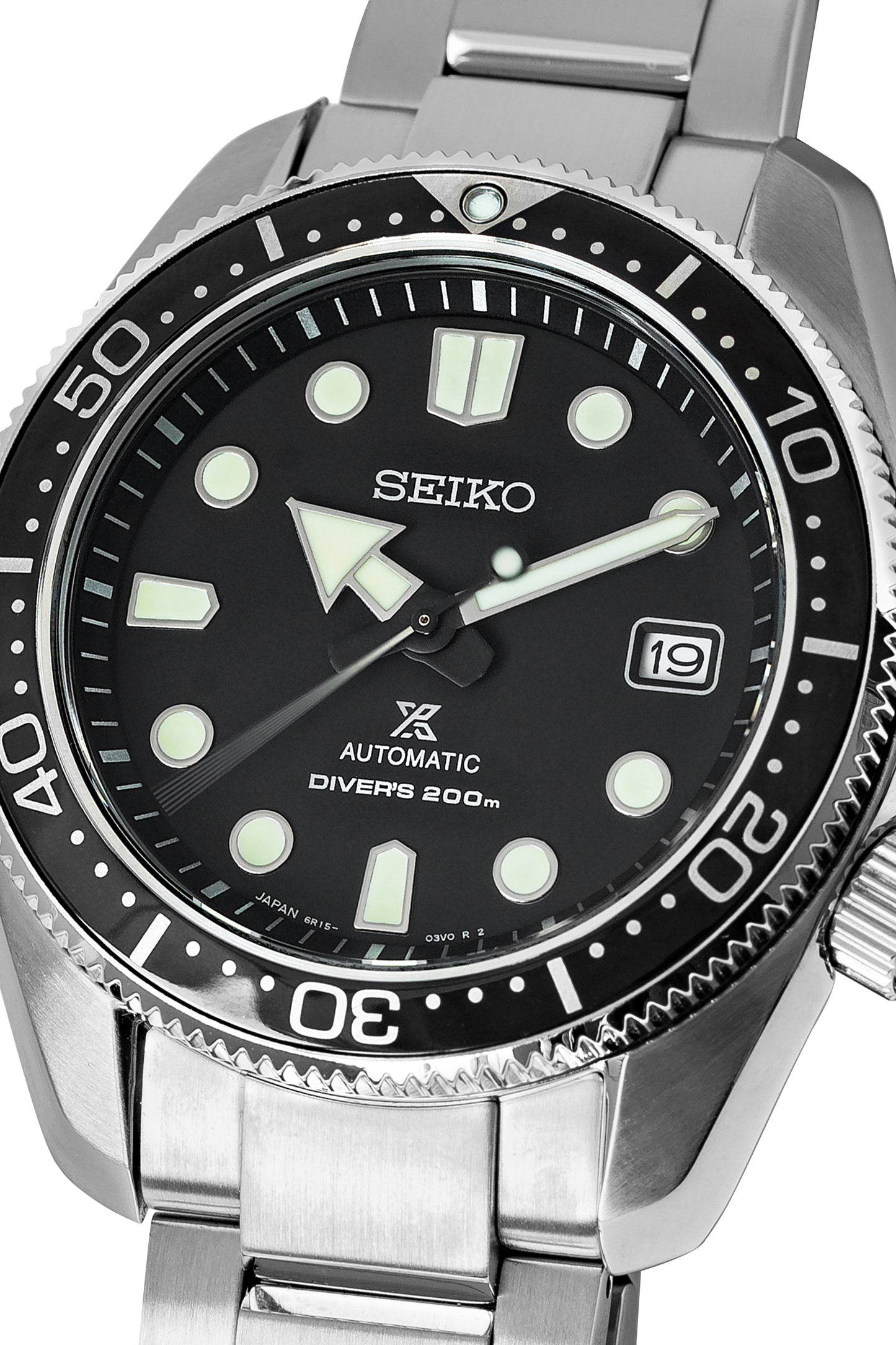 SEIKO SPB077J1 Prospex Samurai Automatic Men's Diver Watch – Black