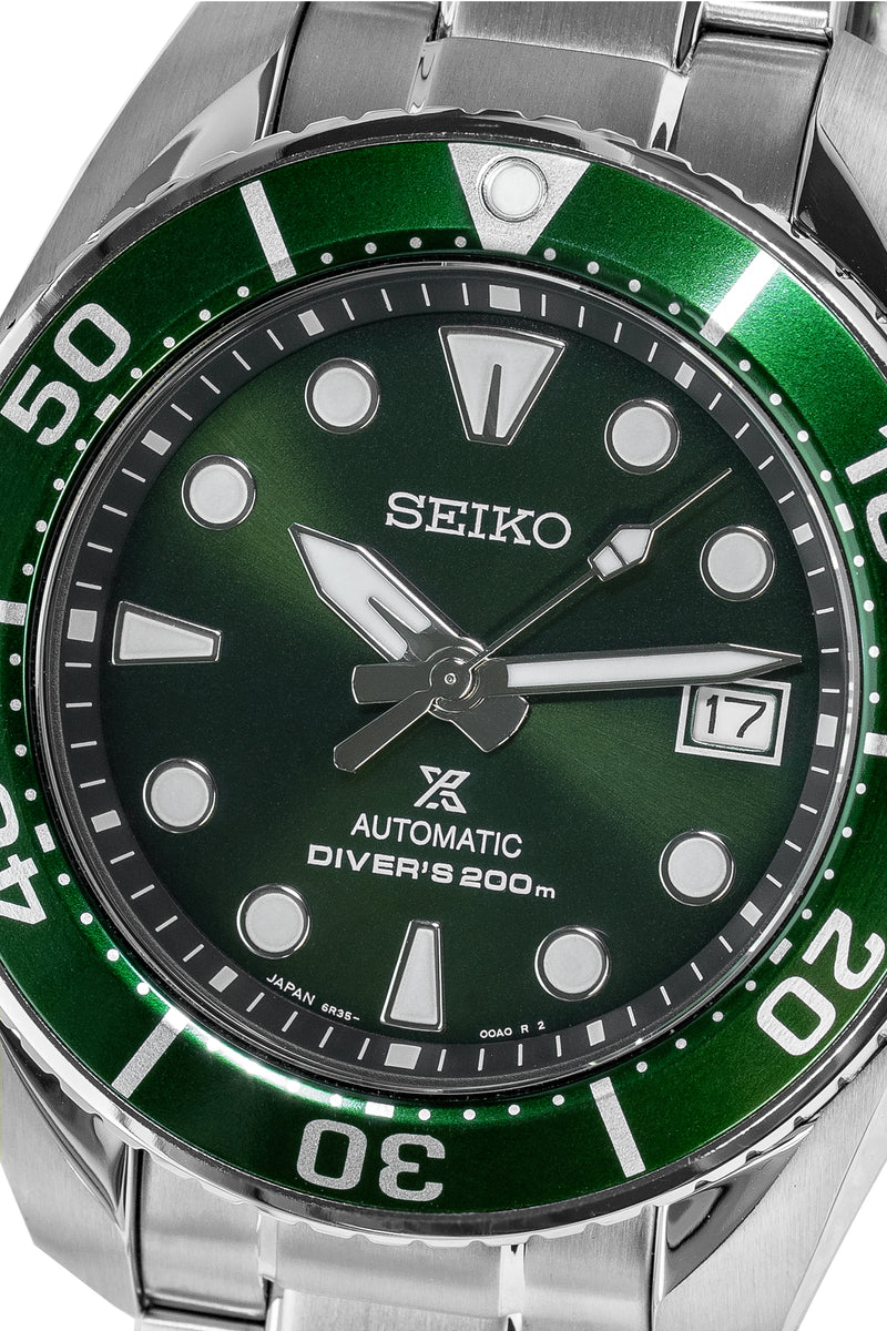 SEIKO SPB103J1 Prospex Samurai Automatic Men's Dive Watch – Green Dial