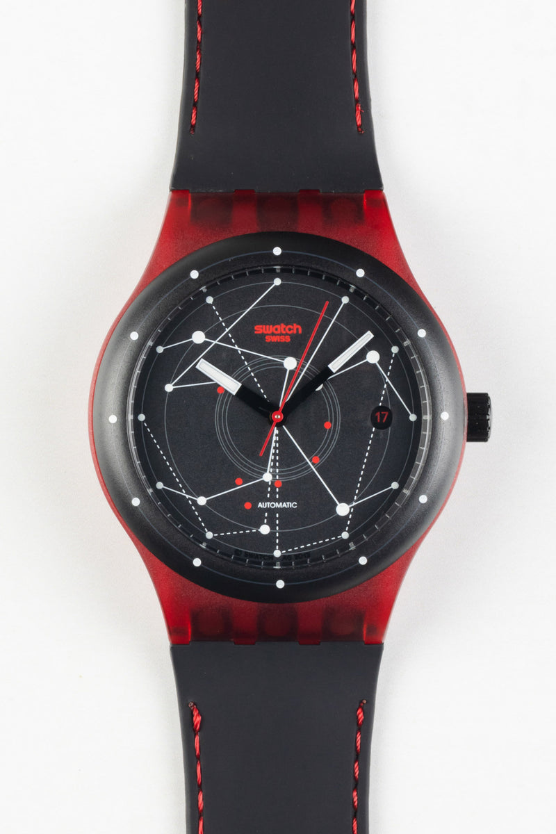 Swatch Sistem51 Automatic Sistem Red SUTR400 | atelier-yuwa.ciao.jp