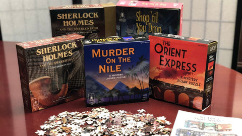 BePuzzled puzzle boxes mixed authors