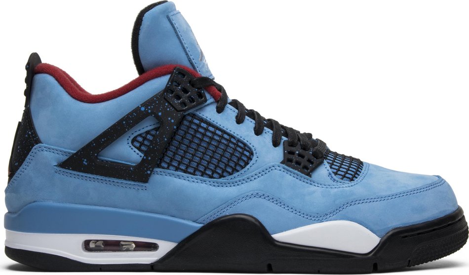 blue suede jordan 4s