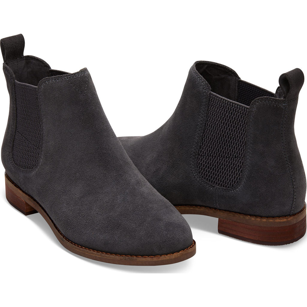 toms ella chelsea boot black