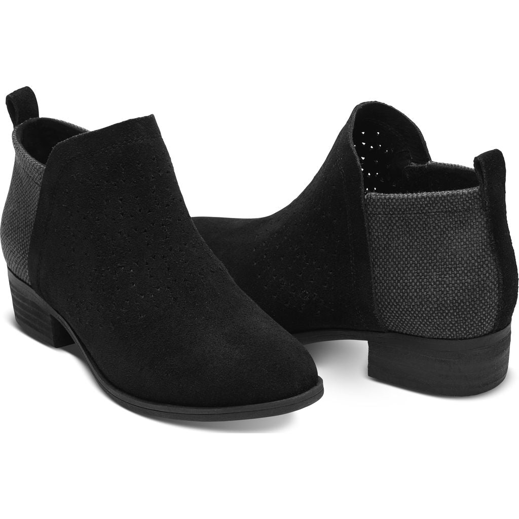 toms deia perforated suede boot