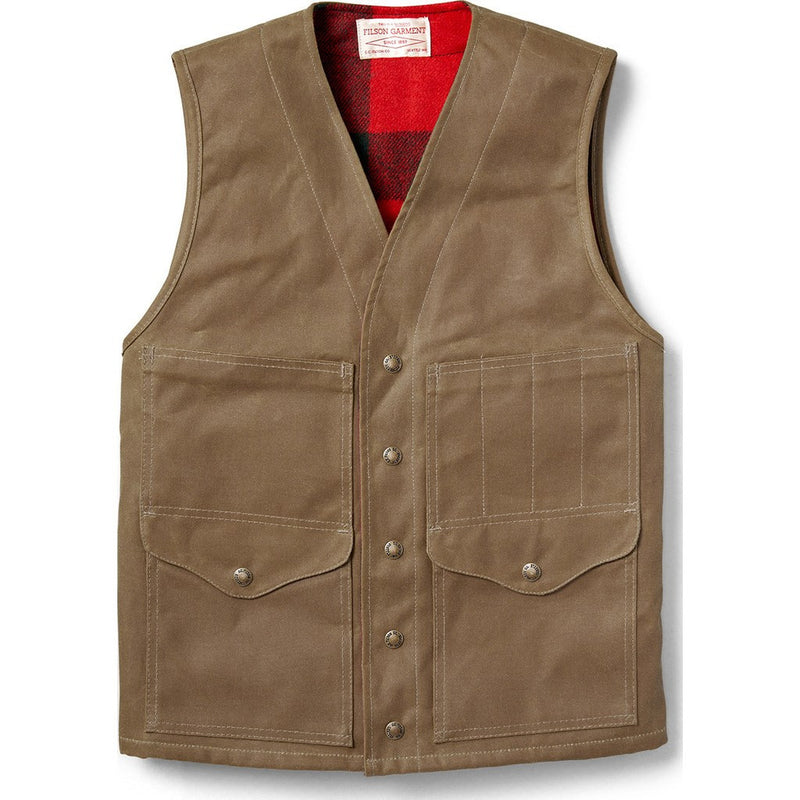 Filson Cruiser Vest Dark Tan Small 11010658Dark Tan – Sportique