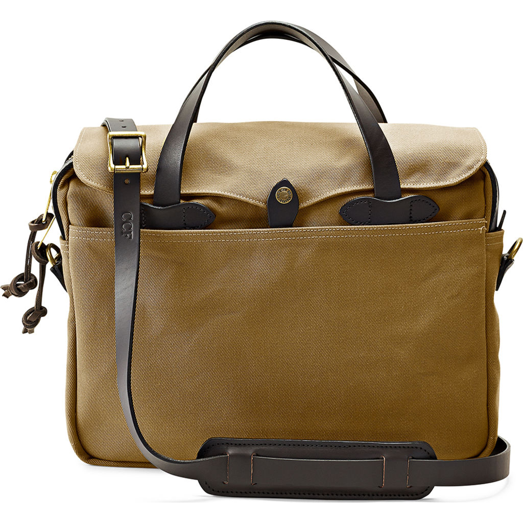 filson tan briefcase