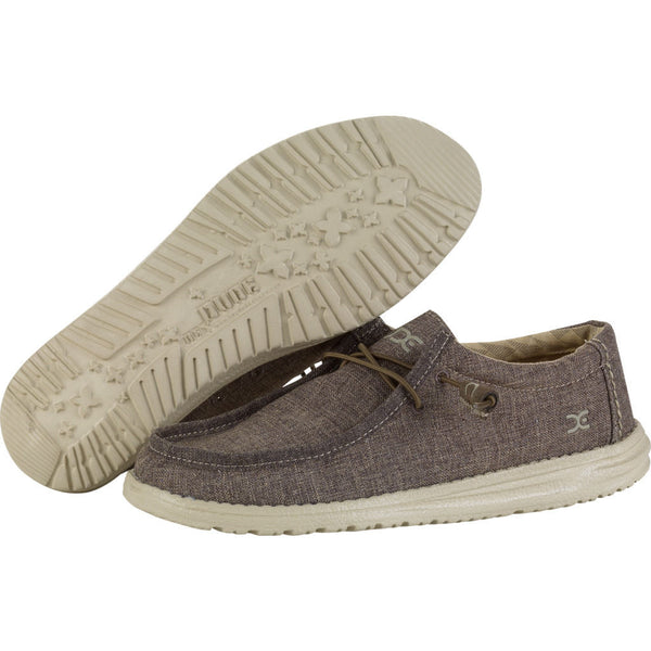Hey Dude Wally Linen Shoes | Rope - Sportique