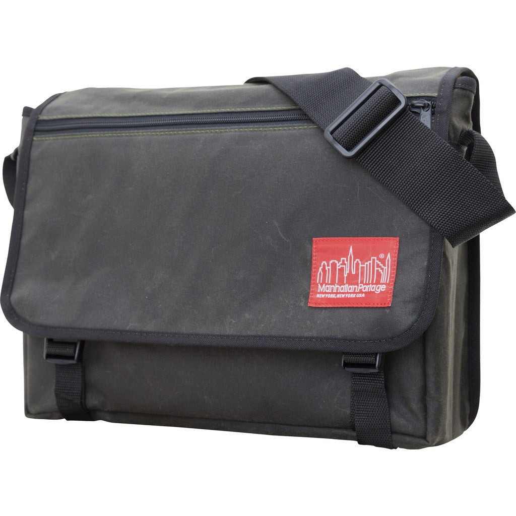 Manhattan Portage Waxed Canvas Europa Messenger 1434-WP - Sportique