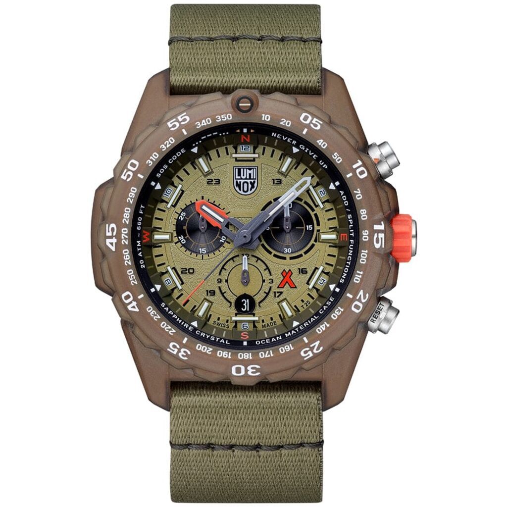 Luminox Navy Seal 3580 Series Chronograph Watch 45mm Dial – Sportique