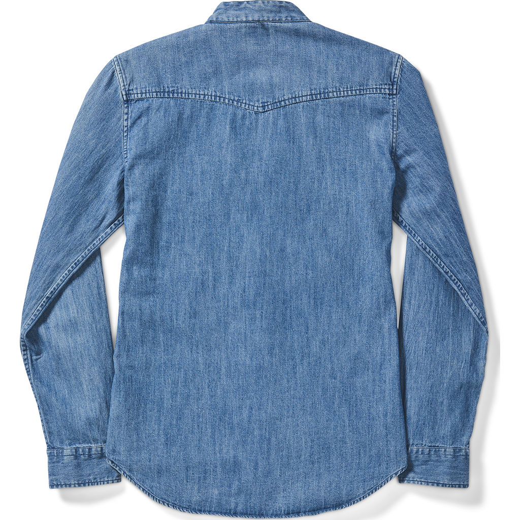 Filson Women's Cotton Denim Shirt | Indigo Blue – Sportique
