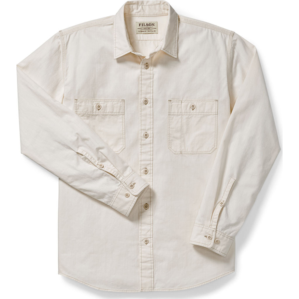 Filson 100% Cotton Men's Warden Chambray Work Shirt – Sportique