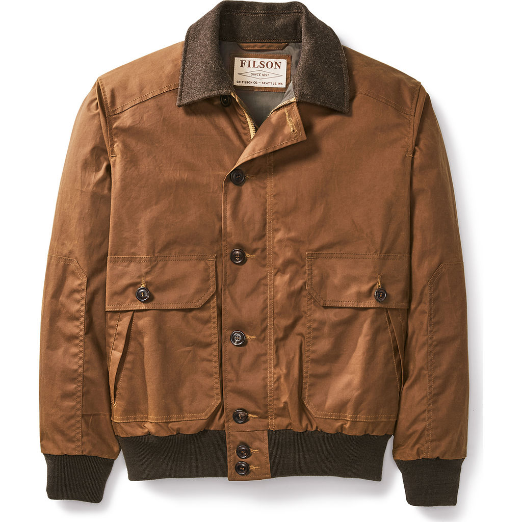 Filson Lightweight Ranger Bomber Jacket in Tobacco – Sportique