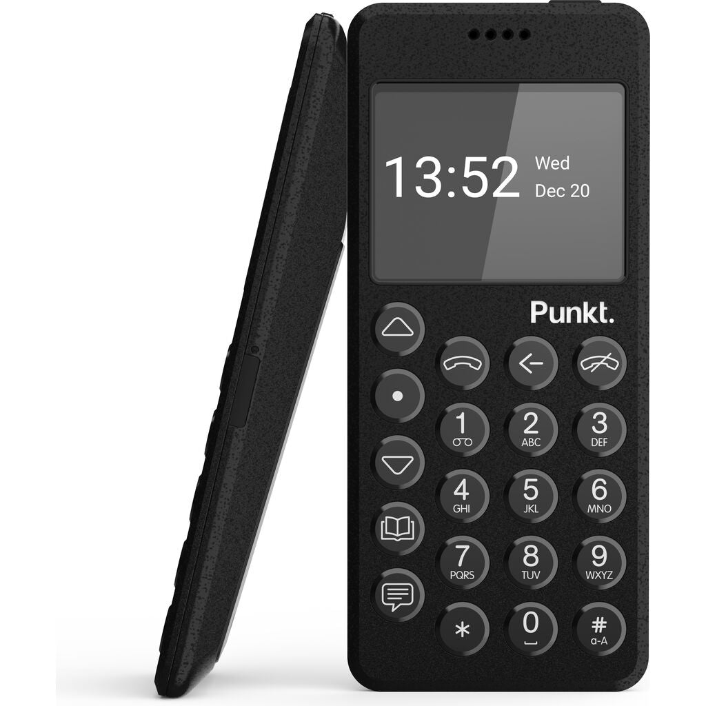 Punkt. MP02 New Generation 4G Mobile Phone | Black – Sportique