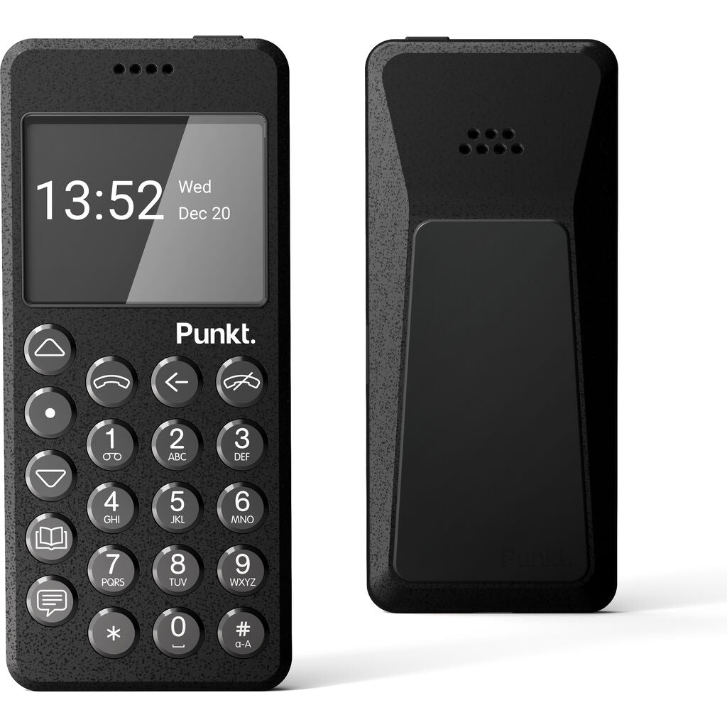 Punkt. MP02 New Generation 4G Mobile Phone | Black