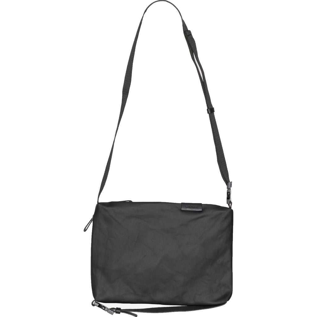 Cote&Ciel Inn Crossbody Bag | Black Coated Canvas - Sportique