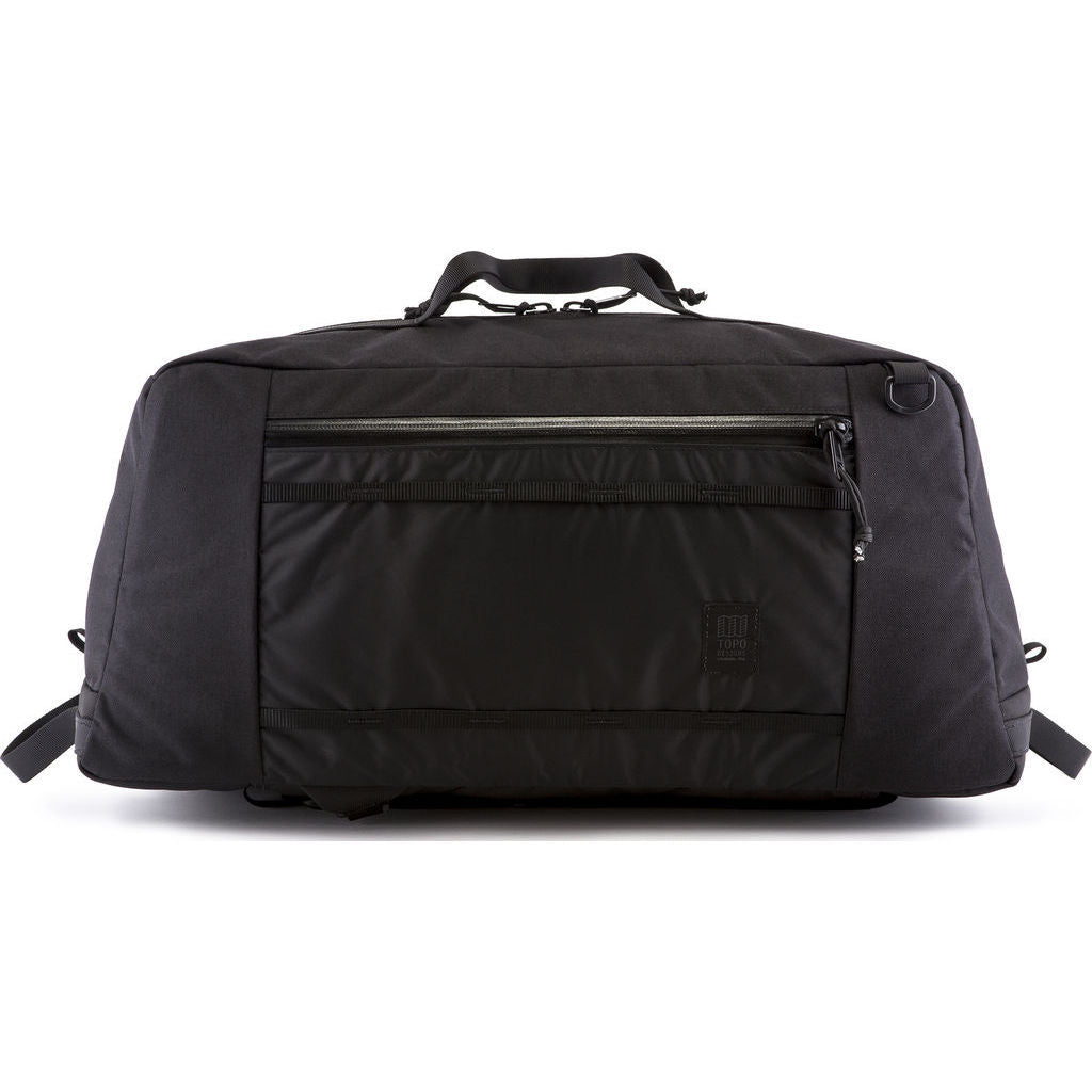 Topo Designs Mountain Duffel 40L Backpack Bag in All Black - Sportique