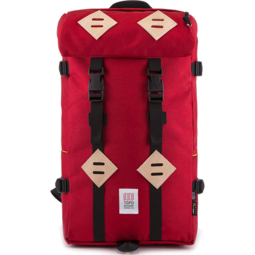 Topo Designs Klettersack 22L Backpack in Red – Sportique