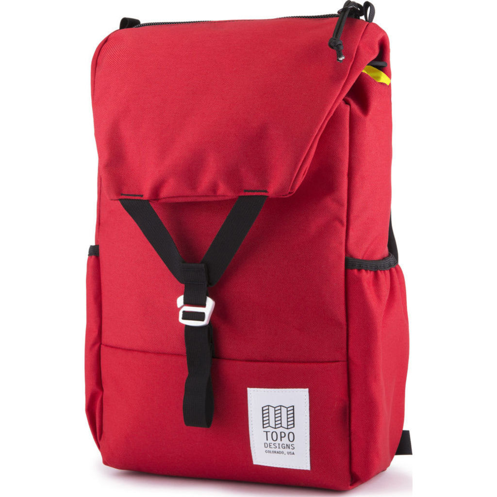 Topo Designs Y-Pack Commuter Backpack in Red – Sportique