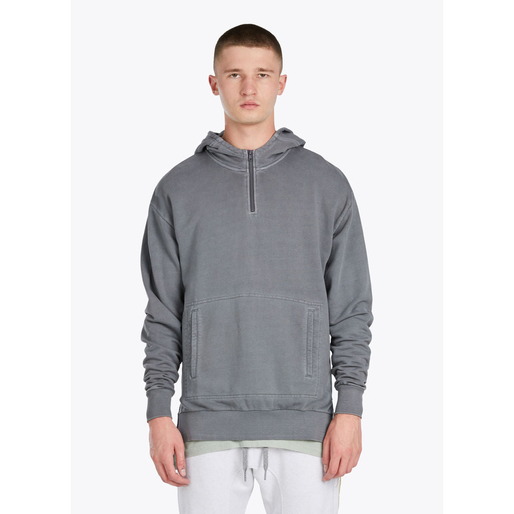 Zanerobe Rugger Zip Hoodie Sweater in Pigment Gray – Sportique
